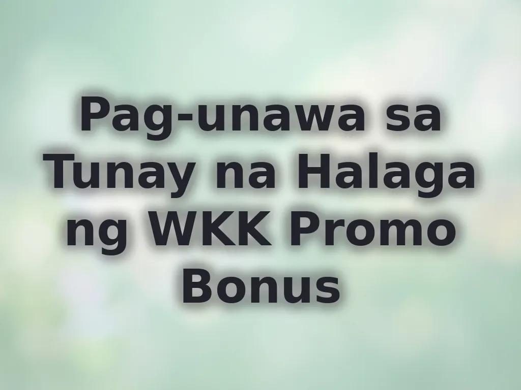 Kalkulasyon ng bonus value
