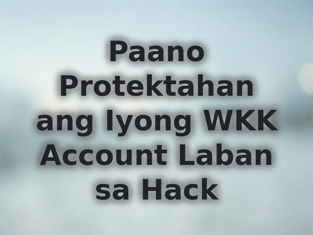 Seguridad ng account